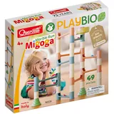 Quercetti Migoga Marble Run, Kreatives Konstruktionsspielzeug mit Aufzug und Murmelbahn, Lernspielzeug ab 4 Jahren, fördert Organisation, Logik & Problemlösung, Geschenk Jungen & Mädchen