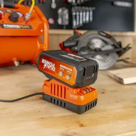 Powerplus Dual Power Akku- und Ladegerät-Set 20 V 2 Stück