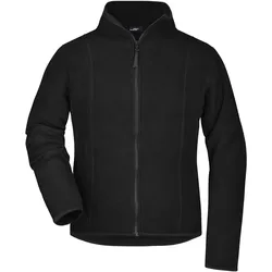 Damen Microfleece Jacke - Farbe schwarz - Größe XL