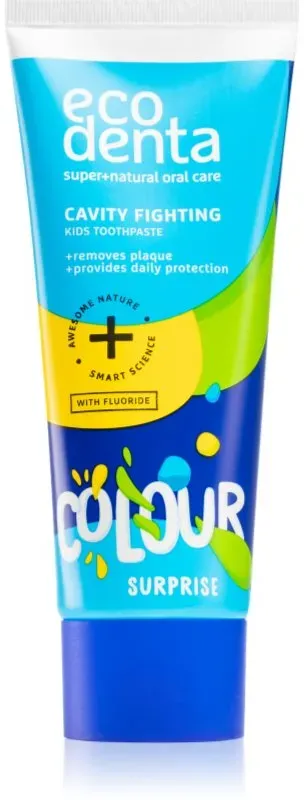 Ecodenta Colour Surprise Zahnpasta für Kinder gegen Karies 75 ml