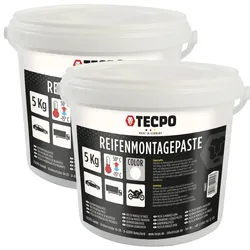 TECPO Reifenmontagepaste weiß 10 kg (2,30 € pro 1 kg)