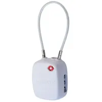 BOOMPODS LOCK TSA Bag Tracker White