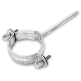 Grömo Standrohrschelle Grömo mit Schlagstift, Stahl verzinkt, verschiedene Größen (Ausführung: Ø 100x200mm)