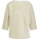 s.Oliver Shirt mit Strukturstreifen und Fledermausärmeln braun 42