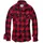 Brandit Textil Amy Flannel Langarmhemd Red / Black 3XL