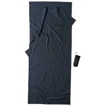Cocoon Organic Cotton Travel Schlafsack Inlett - Heather Grey - 220 x 90 cm