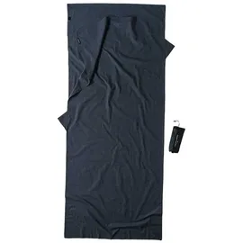 Cocoon Organic Cotton Travel Schlafsack Inlett - Heather Grey - 220 x 90 cm