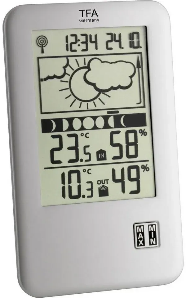 Preisvergleich Produktbild TFA Dostmann Funk-Wetterstation NEO PLUS Wetterstation