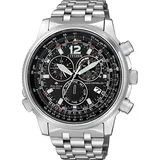 Titan Funkuhr Promaster Land von Citizen für Herren, Eco-Drive - Silber