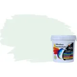 RyFo Colors Silikonharz Fassadenfarbe Lotuseffekt Trend Grüner Tee 1l - bunte Fassadenfarbe, weitere Grün Farbtöne und Größen erhältlich, Deckkraft Klasse 1