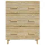 vidaXL Sideboard Sonoma-Eiche 70x34x90 cm Holzwerkstoff