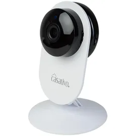 casativo Hochauflösende Full-HD-IP-Überwachungskamera Weiß
