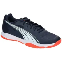 Puma Eliminate Turbo Handballschuhe 01 parisian night/white/glowing red 40.5