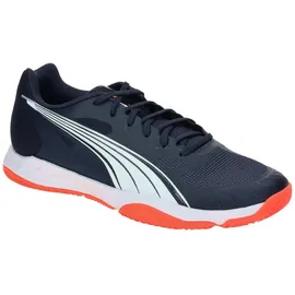 Puma Eliminate Turbo Handballschuhe 01 parisian night/white/glowing red 40.5