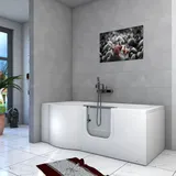 Acquavapore - Seniorenwanne mit Tür S12-R Badewanne 85x170cm ohne Armatur