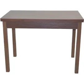 Hofmann Living And More Essgruppe "5tlg. Tischgruppe", braun (nussbaum, nachbildung, braun, nussbaum, nachbildung), B:45cm H:95cm T:48cm, FSC-zertifiziertes Massivholz, HOFMANN LIVING AND MORE, Sitzmöbel-Sets, Essgruppe, Stühle montiert