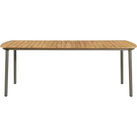 vidaXL Garten-Essgruppe 7-tlg. schwarz 3072502