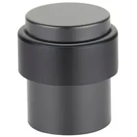 SO-Tech - sotech Bodentürstopper Thor Höhe 40 mm Durchmesser 30 / 36 mm, echt Edelstahl massiv SS304 schwarz, 6 Stück