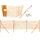 Tetzner & Jentzsch Rollzaun 25 m x 90 cm Beige/Haselnuss