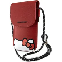 HELLO KITTY Hiding Kitty Leather Red