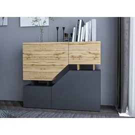 mobilier1 Ceelias 120 x 100 x 35 cm Wotan / Anthrazit
