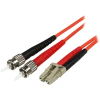 Startech 1 m LC an ST Multimode OM2 LSZH Glasfaserkabel