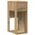 vidaXL Computerschrank mit Schublade Artisan-Eiche 30x44x74 cm