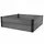 KETER Hochbeet Kräuterbeet Palettenrahmen 106 x 106 x 32 cm Grau