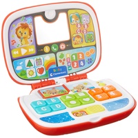 CLEMENTONI Baby-Laptop Tierfreunde - Spielzeug für Babys & Kinder ab 9 Monaten mit Ton- & Lichteffekten - Sensorik- & Motorikspielzeug für Kleinkinder, 59286 von Clementoni