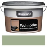 Dimensa Wohncolor bunte Wandfarbe karelien dunkel-grün 2,5 Liter