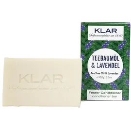 Klar Seifen Teebaumöl & Lavendel Fester Conditioner 100 ml