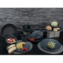 CreaTable Kaffeetasse 0,3 l Schwarz 6 St.