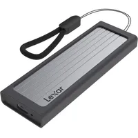 Lexar SSD USB3.2 2TB EXT./LPAE06N002T-RNBNG (2000 GB), Externe SSD, Grau