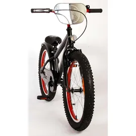 tpfsports Spider-Man Kinderfahrrad - Jungen - 20 Zoll - Rücktritt + Handbremse - Mattschwarz