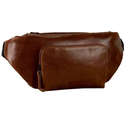 Leonhard Heyden Porto Gürteltasche Leder 28 cm braun