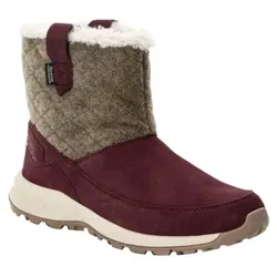 Jack Wolfskin Winterstiefel Queenstown Texapore Boot (Veloursleder, wasserdicht) berrypink Damen
