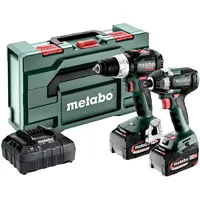 Metabo Akku-Maschinen-Set 2.8.4 inkl. 2 x 5,2 Ah + metaBOX 145 L