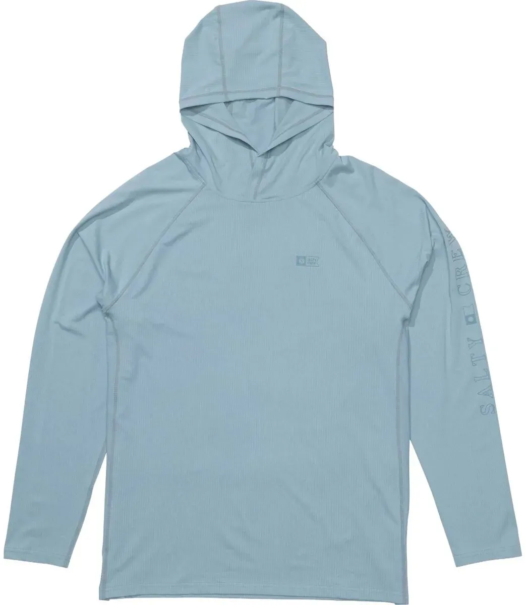 Salty Crew Apex Perforated Sunshirt mineral blue (MNBL) XXL