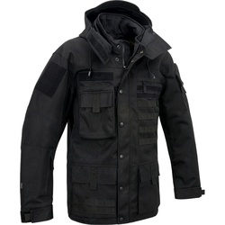 Brandit Performance Jacke, schwarz, Größe S für Männer