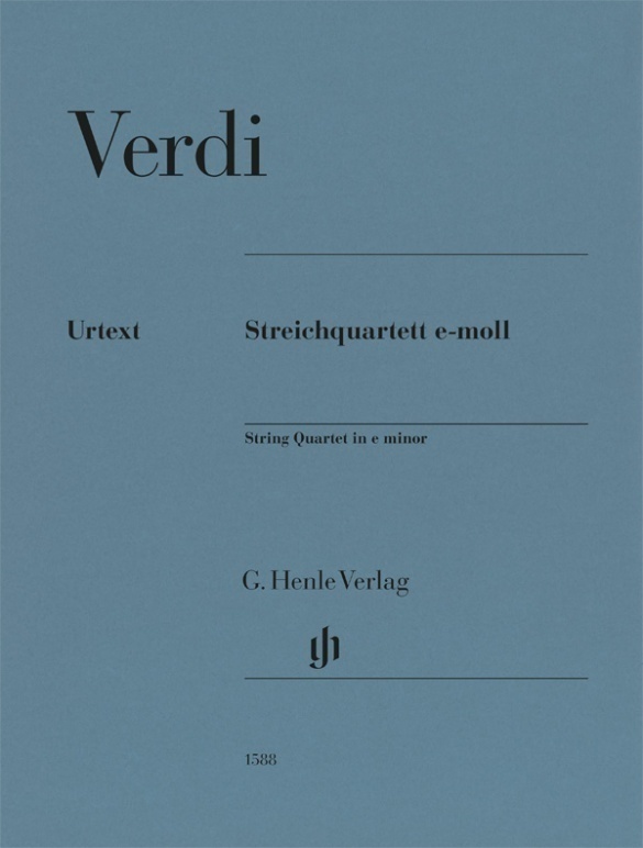 G. Henle Urtext-Ausgabe / Giuseppe Verdi - Streichquartett E-Moll  Kartoniert (TB)