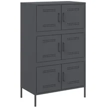 vidaXL Highboard 68 x 113 x 39 cm Anthrazit