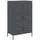 vidaXL Highboard 68 x 113 x 39 cm Anthrazit