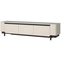 Forte TV-Lowboard Softclose ¦ beige ¦ Maße (cm): B: 204,9 H: 49,1 T: 44,8