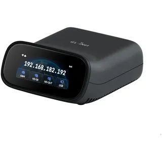 GL.iNet Comet Pro (GL-RM10) Remote KVM über Wi-Fi 6: 4K@30fps Passthrough, Touchscreen, 32GB eMMC, Tailscale Fernzugriff & ATX/SwitchBot-Steuerung für Notfallwiederherstellung, Ideal für Home Office