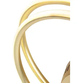 QAZQA Rowan 1-flammig oval gold Aluminium