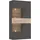 Forte Vitrine Como 90 x 41 x 168 cm Grau