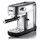 Ariete Espresso Slim Metal 1381 silber mit 1 oder 2 Tassen-Filter und Cappuccino-Düse