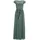 Swing Abendkleid Maxi Grau 44