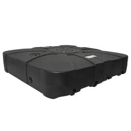 vidaXL 2-tlg. Ampelschirmständer-Set 150 kg Sand oder 113 kg Wasser