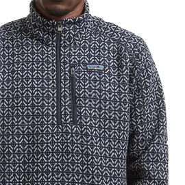 Patagonia Better Sweater 1/4 Zip Herren Grau/Blau M